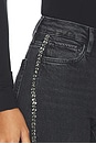 view 6 of 6 Mason Ankle Straight Jeans in Glitz Black Embellished