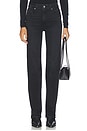 view 1 of 6 Stevie Straight Jeans in Black Void