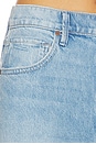 view 6 of 6 Arellia Ankle Seamed Belt Loops Barrel Jeans in Fauve