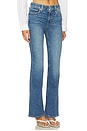 view 2 of 6 High Rise Laurel Canyon Bootcut Jeans in Monaco Mist