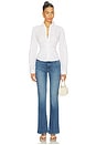 view 5 of 6 High Rise Laurel Canyon Bootcut Jeans in Monaco Mist