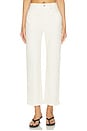 view 1 of 6 Stevie Ankle Straight Leg Jeans in Cream Cloud