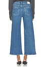 view 5 of 6 Anessa Maternity Wide Leg Jean in Monaco Mist