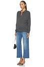 view 6 of 6 Anessa Maternity Wide Leg Jean in Monaco Mist