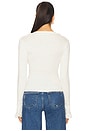 view 3 of 4 Demetra Cardigan in Antique White