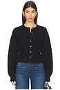 view 1 of 4 Roslin Cardigan in Black