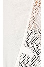 view 5 of 5 Ellen Sweater Tank in Ivory in Ivory & Ivory Lace