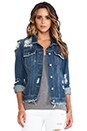 view 1 of 6 Heidi Oversized Jacket in Lombard Destructed