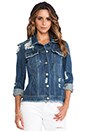 view 2 of 6 Heidi Oversized Jacket in Lombard Destructed