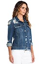 view 3 of 6 Heidi Oversized Jacket in Lombard Destructed