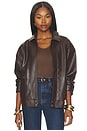 view 1 of 5 Ashland Jacket in Dark Brown