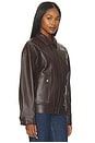 view 4 of 5 Ashland Jacket in Dark Brown