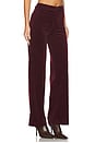 view 2 of 6 Sasha Pant in Dark Oxblood