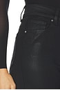 view 6 of 6 Sasha Wide Leg Jeans in Black Fog Luxe Coating