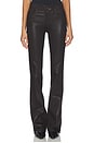 view 1 of 6 High Rise Laurel Canyon Bootcut Jeans in Chicory Coffee Luxe Coating