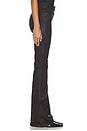 view 3 of 6 High Rise Laurel Canyon Bootcut Jeans in Chicory Coffee Luxe Coating
