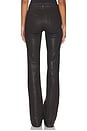 view 4 of 6 High Rise Laurel Canyon Bootcut Jeans in Chicory Coffee Luxe Coating