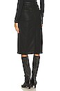 view 3 of 4 Meadow Midi Skirt in Black
