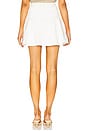 view 4 of 6 Adaline Mini Skirt in Contrast Ecru