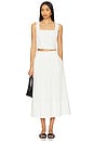 view 5 of 6 Ojai Skirt in White