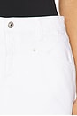 view 6 of 6 Ryder Skirt in Laundered White