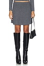 view 1 of 6 Pomme Mini Skirt in Dark Grey Multi Sparkle