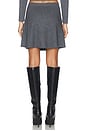 view 4 of 6 Pomme Mini Skirt in Dark Grey Multi Sparkle