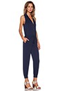 view 2 of 3 Avril Jumpsuit in Dark Ink Blue