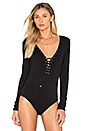 view 2 of 4 LILLIAN 바디수트 in Black