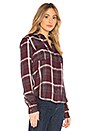 view 2 of 4 CAMISA MYA in Dark Mauve Wine