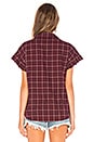 view 4 of 4 Jaylin Shirt in Dark Currant Plaid