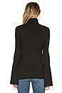 view 3 of 4 Kenzie Turtleneck Top in Black