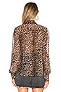 view 3 of 4 Cleobelle Blouse in Natural Leopard