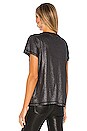 view 3 of 5 Ellison Tee in Black & Silver