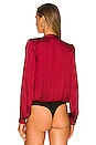view 4 of 5 Sevilla Bodysuit in Garnet Red