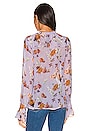view 3 of 4 Arianne Blouse in Lavender Multi