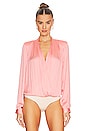 view 2 of 5 Sevilla Bodysuit in Pink Coral