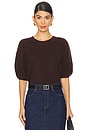 view 1 of 4 LUCERNE 탑 in Dark Brown