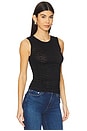 view 2 of 4 CAMISETA TIRANTES AELA in Black