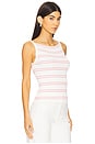 view 2 of 4 CAMISETA TIRANTES YUELIA in White & Petunia