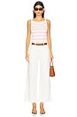 view 4 of 4 CAMISETA TIRANTES YUELIA in White & Petunia