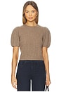 view 1 of 4 Lucerne Top in Heather Brown
