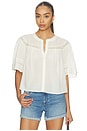 view 1 of 5 Pasadena Blouse in Ivory