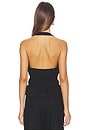 view 3 of 4 Alysha Linen Top in Black