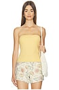 view 1 of 4 Valentina Top in Soft Apricot