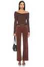 view 5 of 4 Aaliyah Top in Hickory
