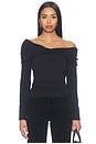 view 1 of 4 Aaliyah Top in Black