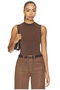 view 1 of 4 Malia Top in Brown Metallic