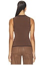 view 4 of 4 Malia Top in Brown Metallic