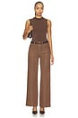 view 5 of 4 Malia Top in Brown Metallic